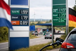 Beperkt aantal Nederlanders tankt over de grens ondanks hoge brandstofprijzen