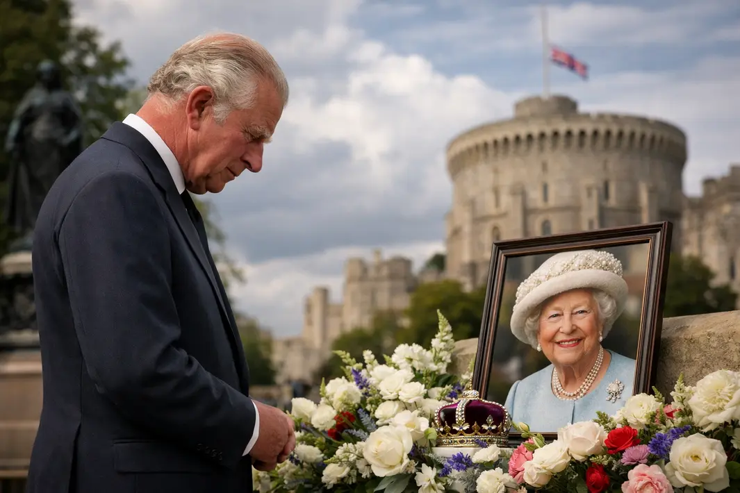 Koning Charles herdenkt moeder bij 100ste geboortedag Elizabeth