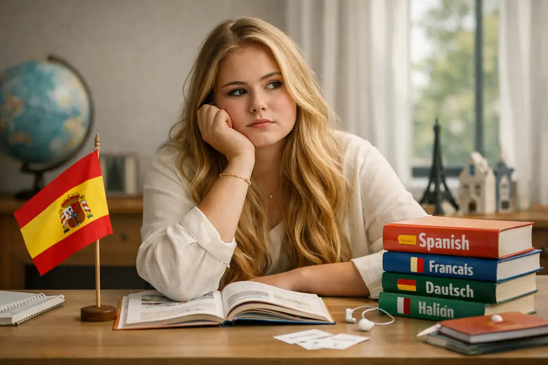 Prinses Amalia spreekt vloeiend Spaans maar ziet een nieuwe taal leren niet zitten