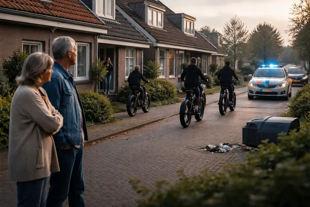 Woningen in onrust door overlast van fatbikes, bewoners roepen politie op tot actie