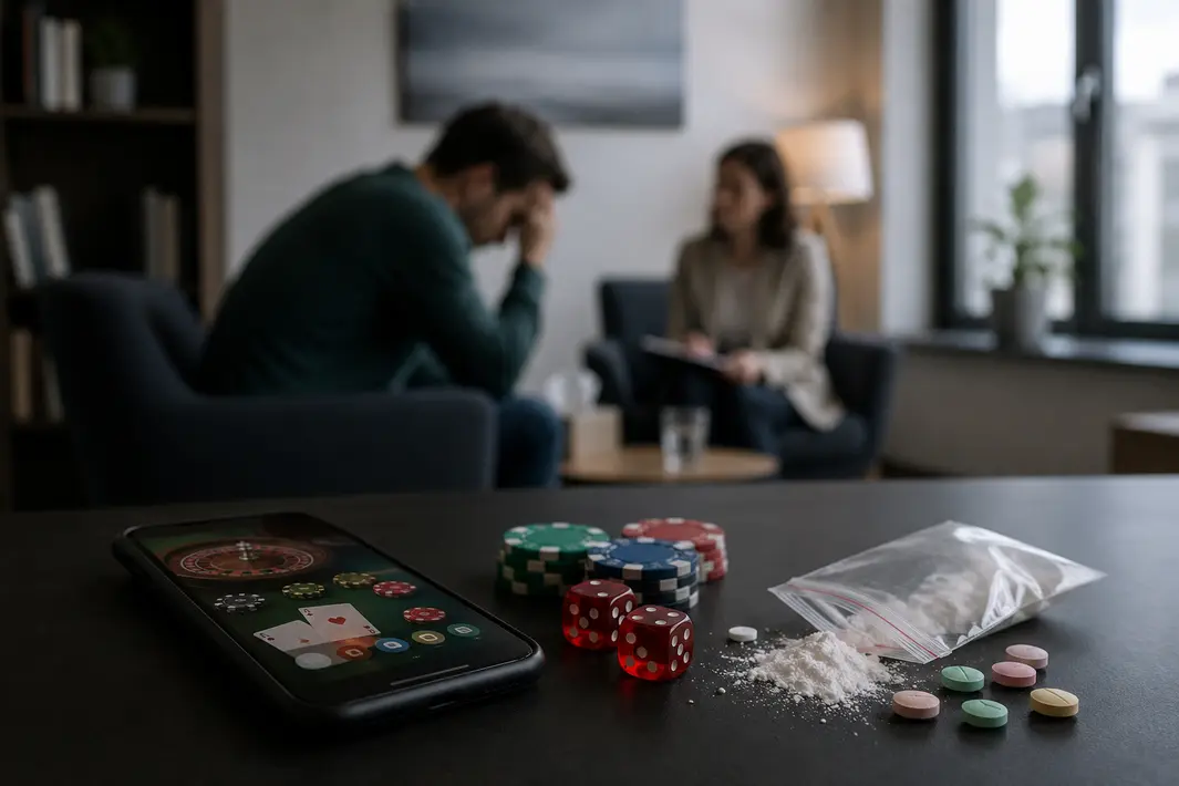 Stijging in behandeling van verslavingen aan online gokken en designerdrugs
