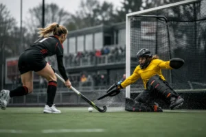 Titelstrijd tussen hockeyteams eindigt in shoot-out zege voor Amsterdam